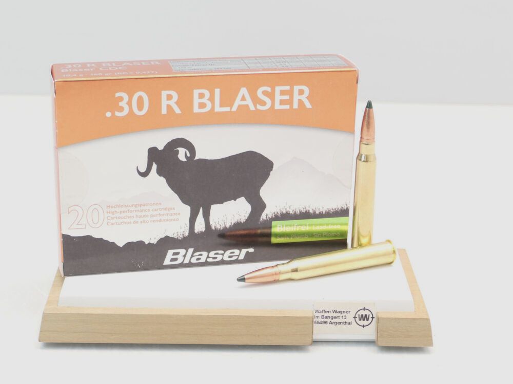 Blaser CDC 160gr./10,4g A20 .30R Blaser