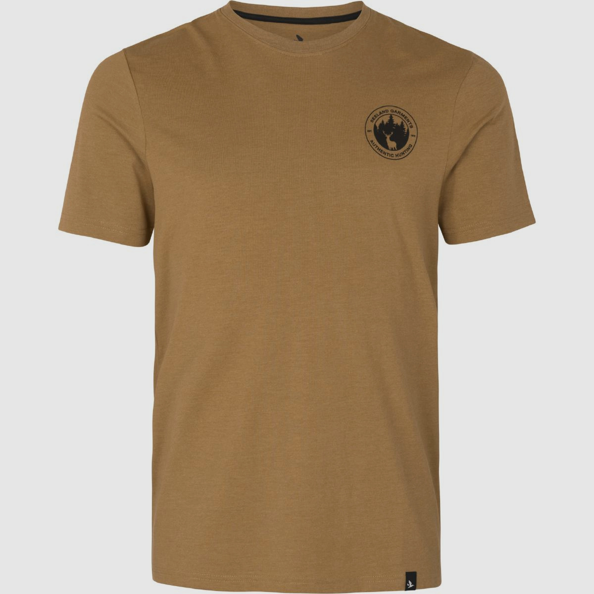 Seeland T-Shirt Saker Antique Bronze Melange
