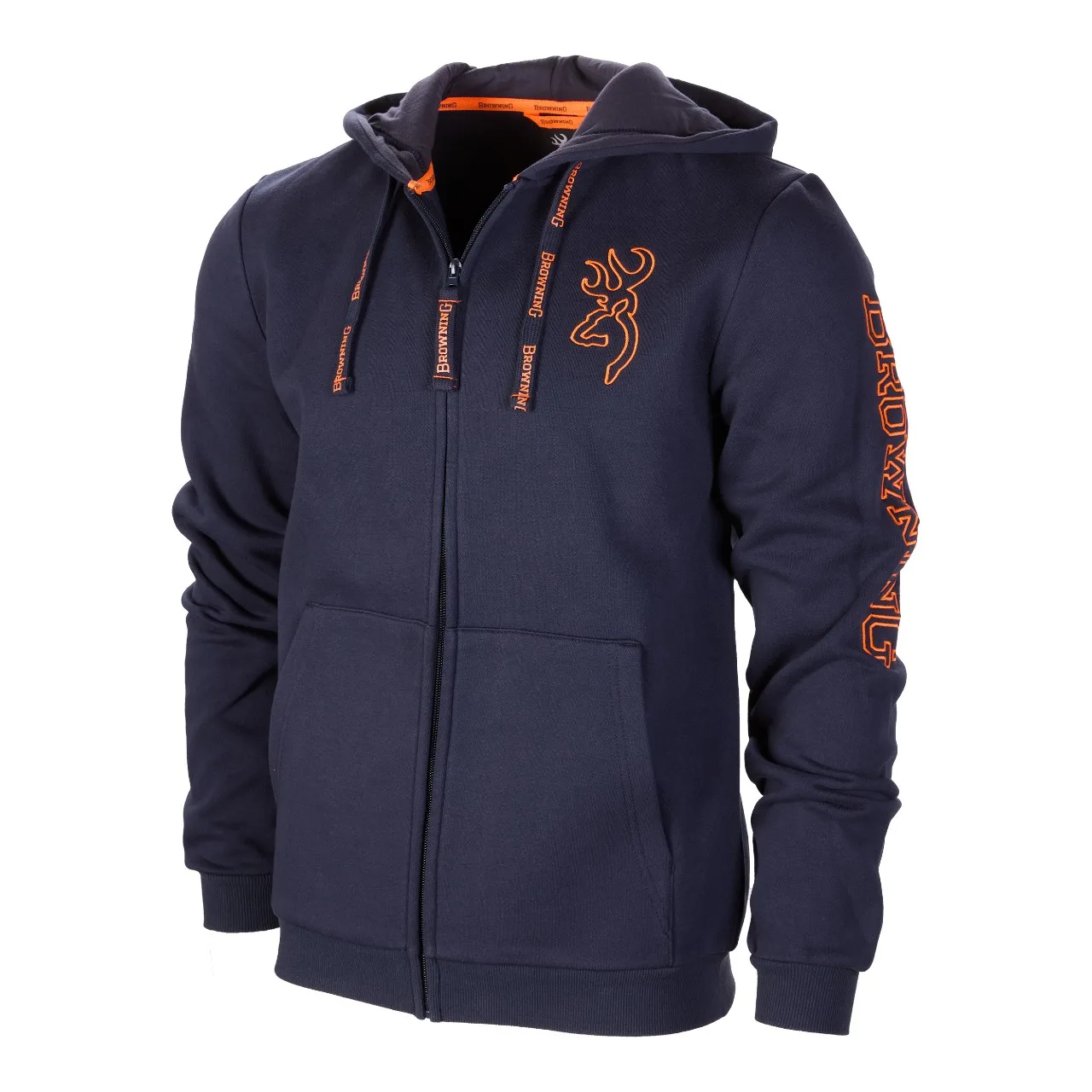 BROWNING – SWEATSHIRT SNAPSHOT ZIP BLAU