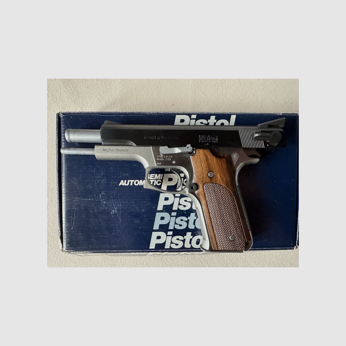 Seltene Smith&Wesson 745 IPSC-Commemorative im Kaliber .45Auto