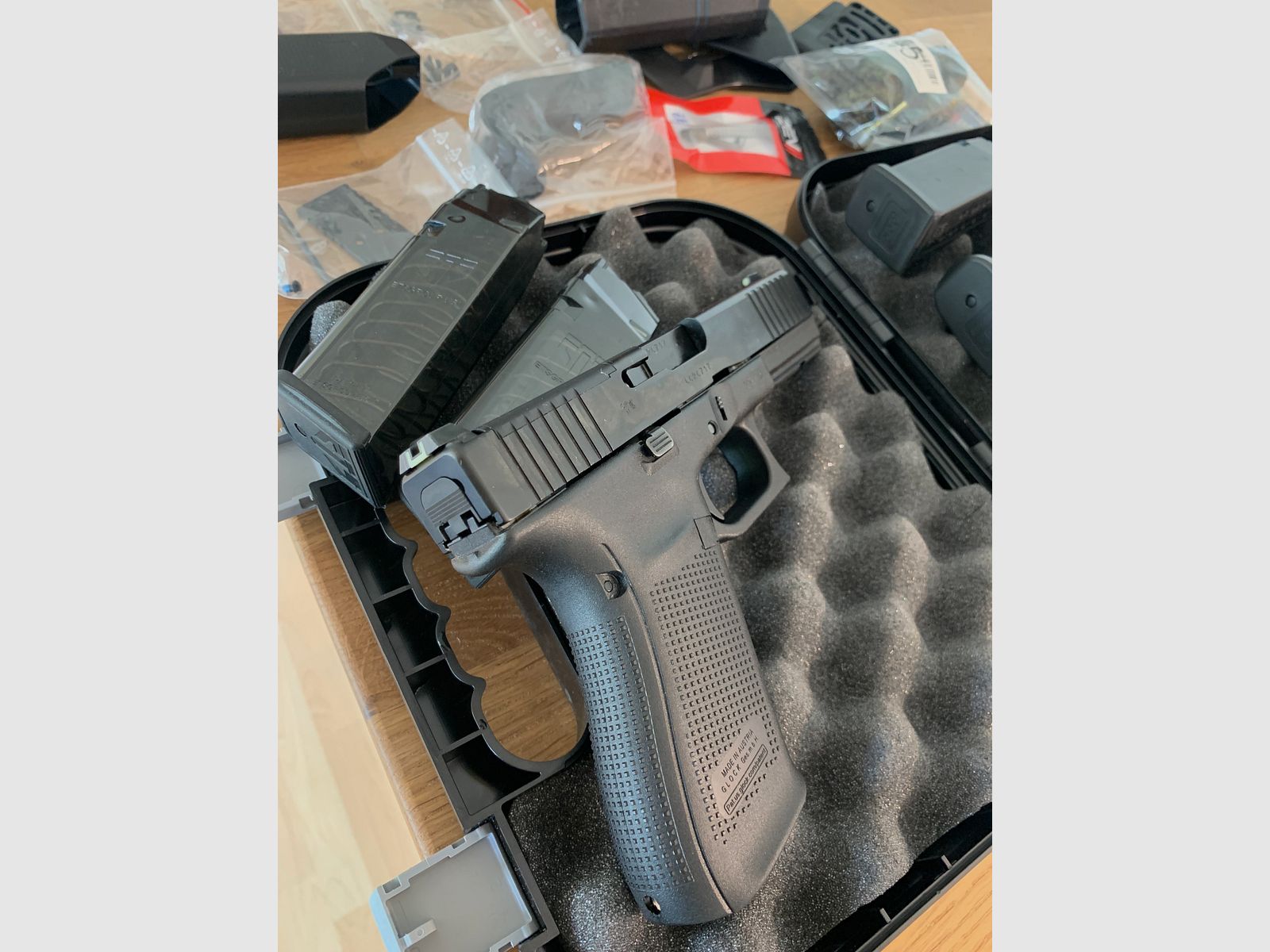 Glock 21 Gen5 MOS + Full Set Zubehör