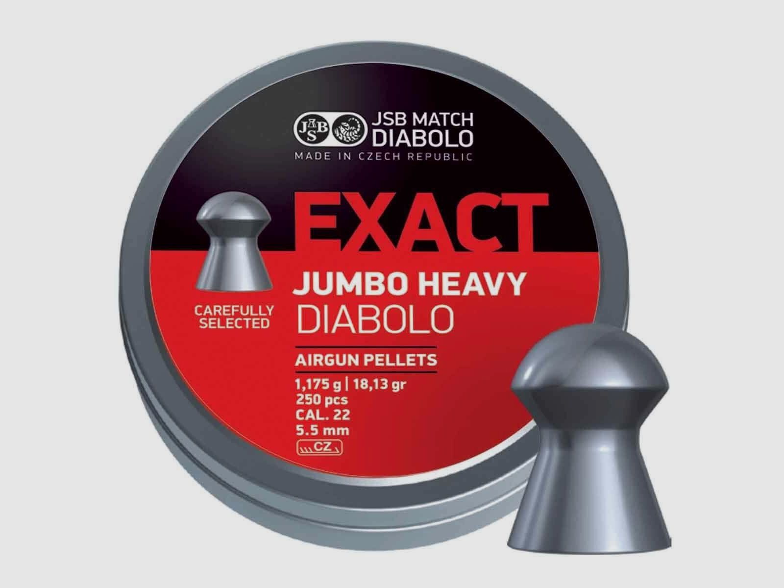 JSB Exact Jumbo Heavy, Kal. 5,5mm,