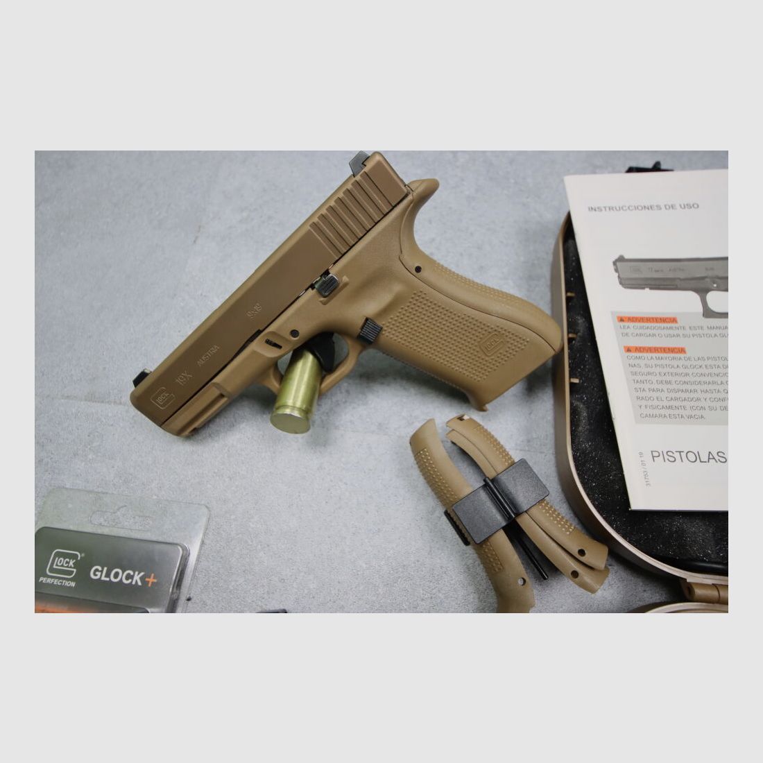 Glock 19X Coyote (Sandfarben)