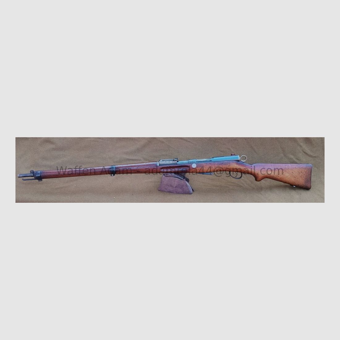 W+F, Eidgenössische Waffenfabrik Bern Geradezug Gewehr G11, Graubünden