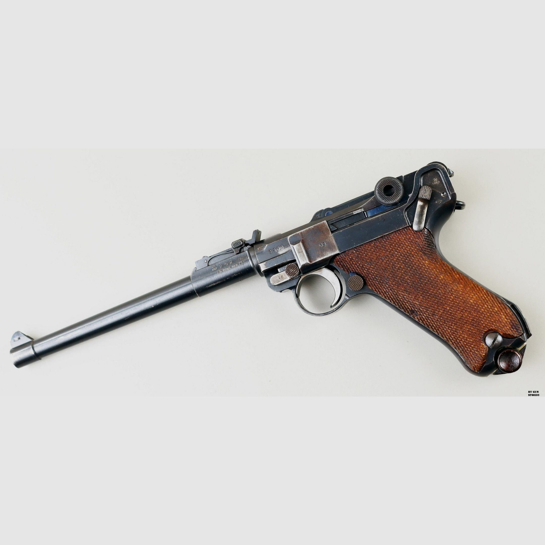 Pistolet DWM mod. LP08 kal. 9×19 para nr. seryjny 3698, zdjęcie 2 z 21