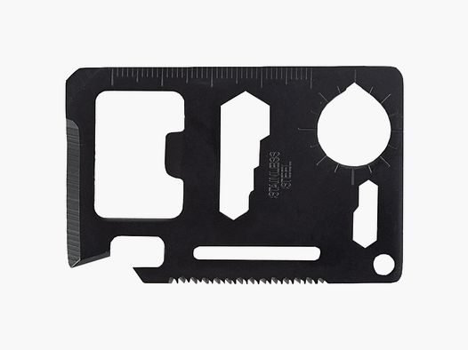 Mil-Tec Mil-Tec Survival Tool mit Hülle schwarz
