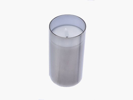 Gilde Stumpenkerze LED Glass
