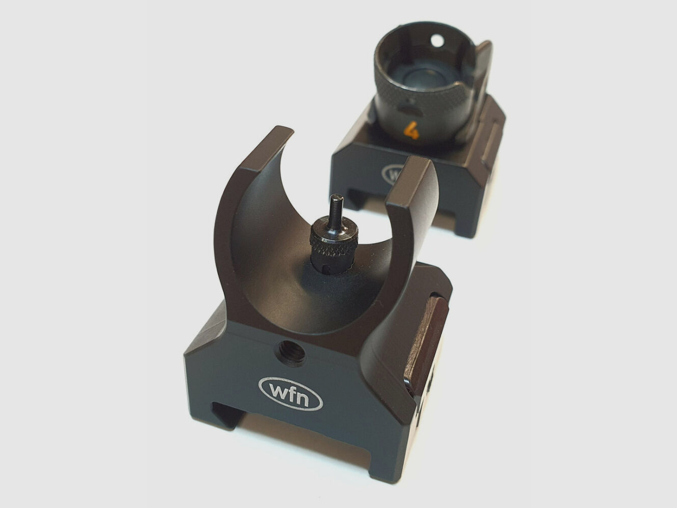 WFN Svizzera Set di mirino WFN svizzero con mirino a tamburo Heckler & Koch per Picatinny ad esempio MR308 / MR223 ecc.
