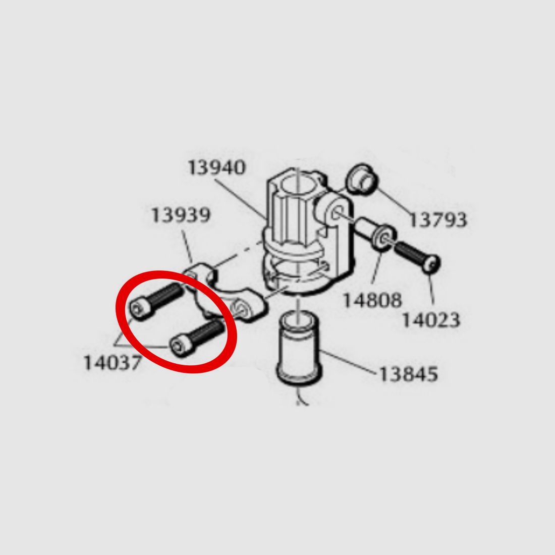Dillon 14037 10-24×3/4 SHCS para XL750, imagen 3 de 3