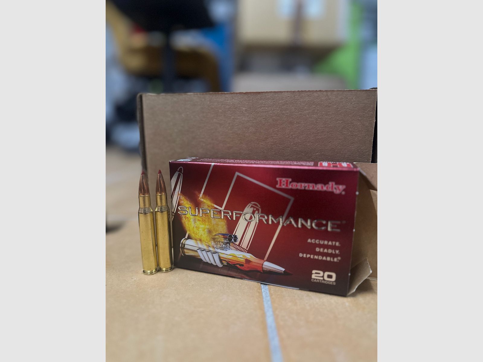 Hornady .30-06 Spr. Superformance® CX 10,7g/165grs. - 100 Schuss (5Packungen) 