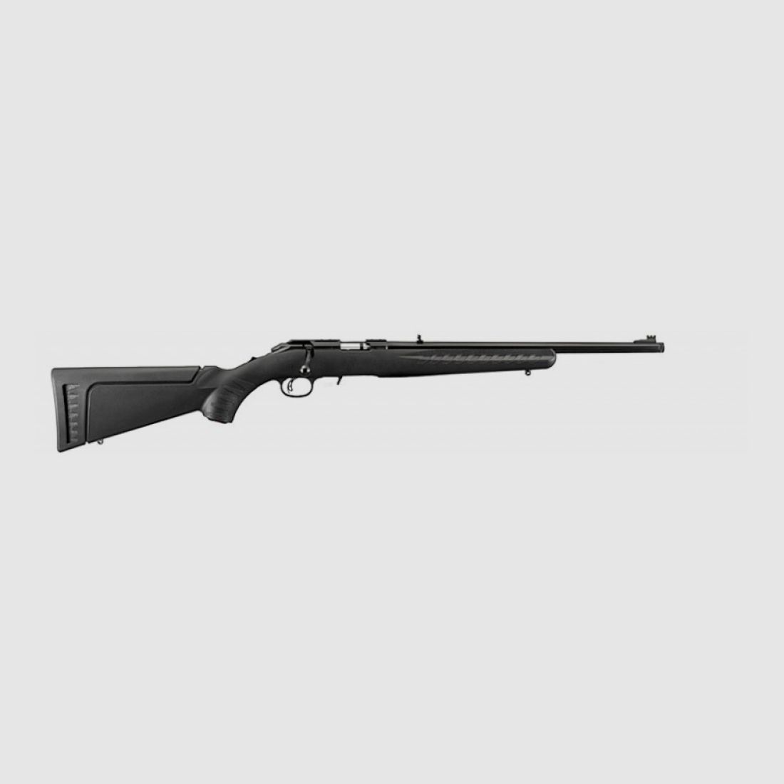 Ruger American Rimfire, AMER-RF .22 LR, Satin blued, 18", 10-rd