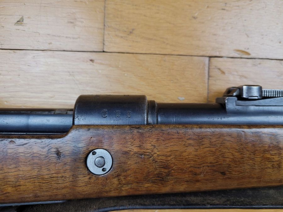 Wunderschönes Gewehr G98 – Gewehr 1898 – Arsenal Spandau 1917, von der Reichswehr 1920 überholt – Modell vor 1924 – Das fehlende Glied! – Mono-Seriennummer – Gewehrriemen – Museumszustand!, Bild 8 von 34
