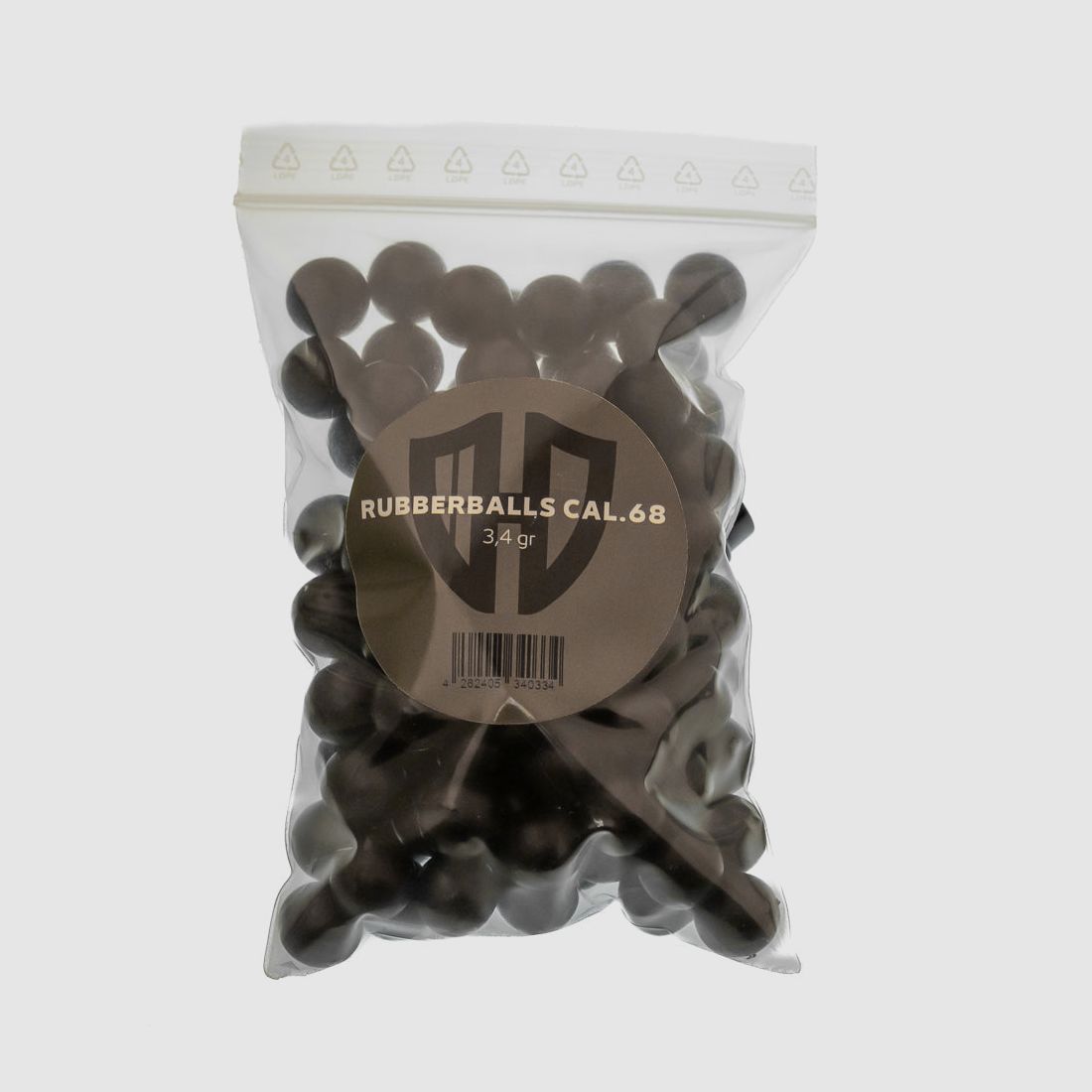 100 x Rubberballs Cal 0.68 | 3.4G | HDS68 | Pistelle X-68 | SG68 | HDX68 | Cal.68