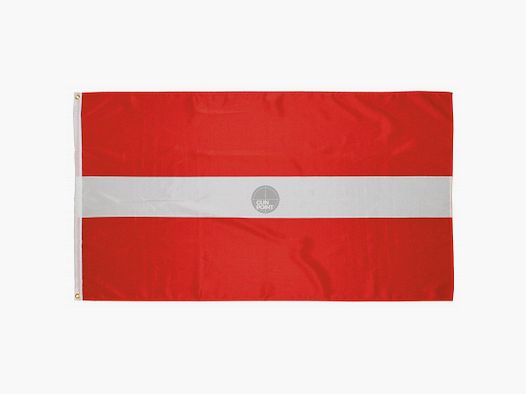 Fahne, Lettland,Polyester, 90 x 150 cm