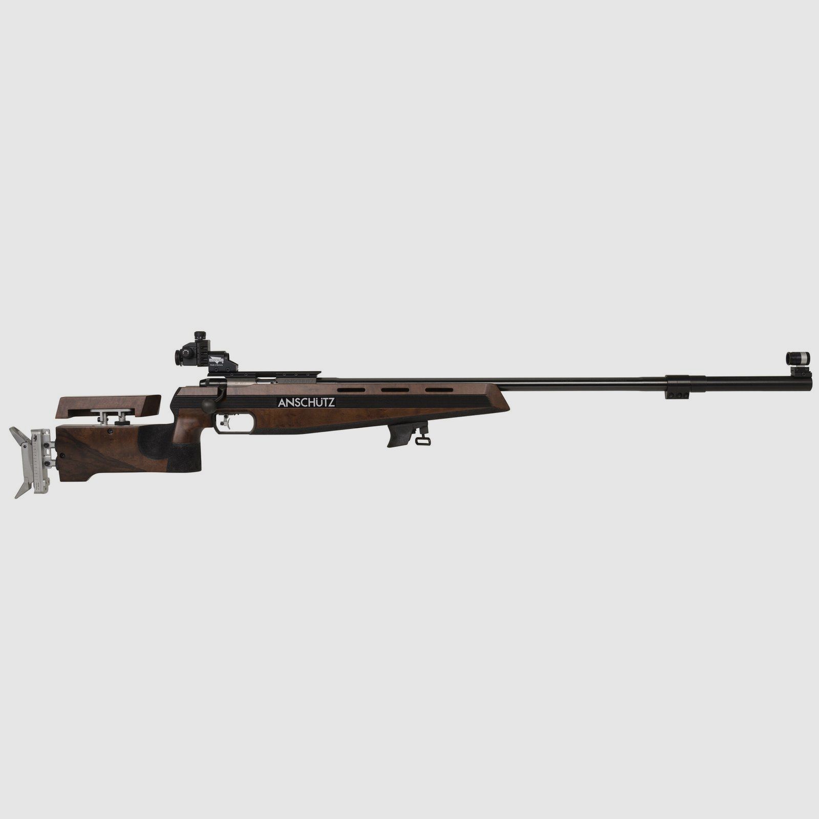 ANSCHÜTZ Matchgewehr 54.30 in Nussbaum-Schaft 1907