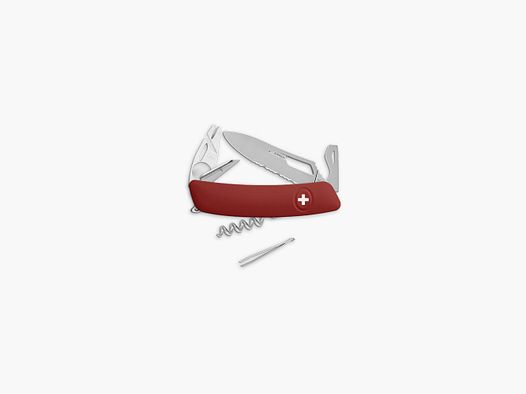 Couteaux suisses Swiza SH03 Tire-Tique Allmatt - rouge 7,5 cm