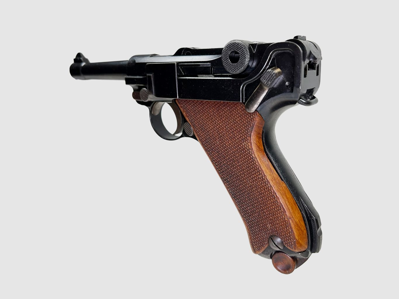 Luger Parabellumpistole (frühe DWM-Produktion – ohne Seriennummer und Gravuren), Bild 4 von 8