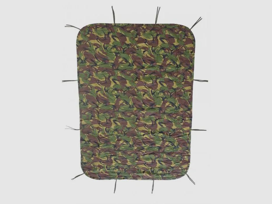 Poncho Liner (kołdra pikowana) - DPM kamuflaż (Holandia) - 227x162cm - jak nowa