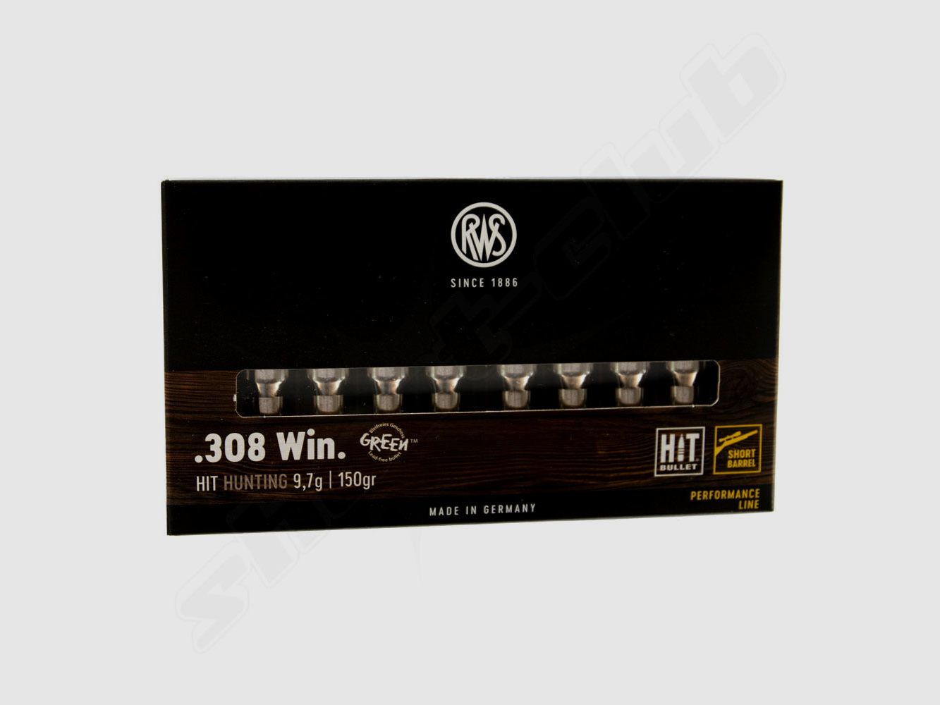 RWS HIT Short Rifle 150grs 20St .308Win, Bild 1 von 2