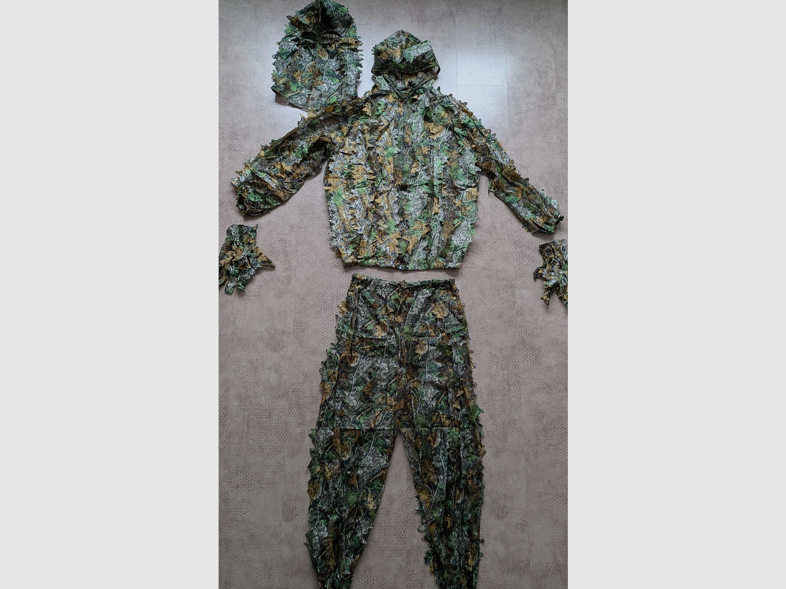 Tarnanzug Waldtarn komplett Ghillie Suit