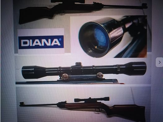 DIANA 35 __ Carabina ad aria compressa + cannocchiale 4x28 __ Cal. 4,5mm (.177) Diabolo