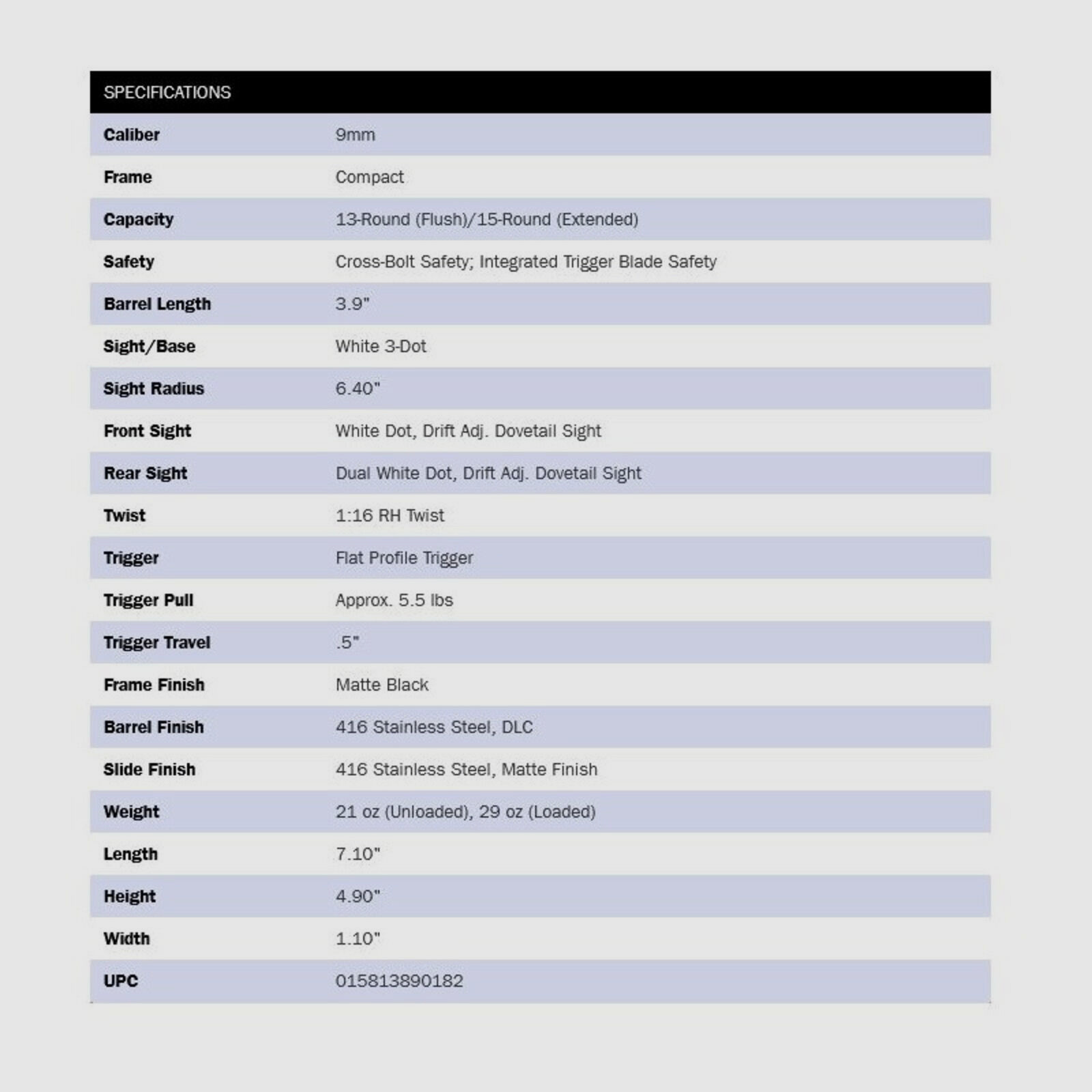 Mossberg MC2c Two-Tone 3,9" (9 Zoll) C.B Safety 9mmLuger