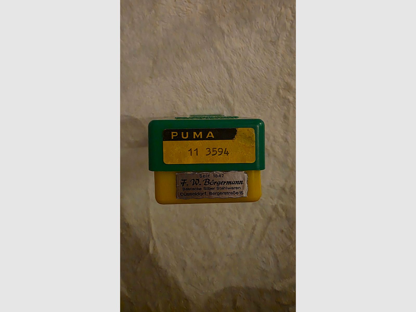 Puma Wildtöter nóż myśliwski 11/3594 – Pius Wildt – Solingen – z pochwą skórzaną i pudełkiem