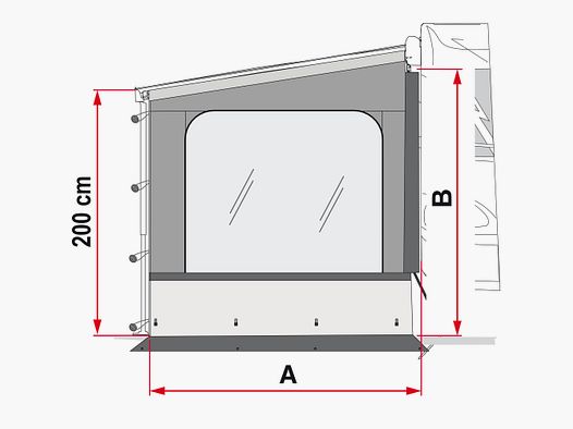 Seitenwand Side W Pro F35 Van