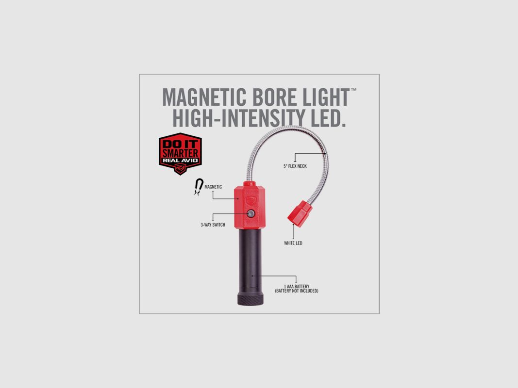 Real Avid - Elastyczna magnetyczna lampa inspekcyjna, zdjęcie 4 z 4