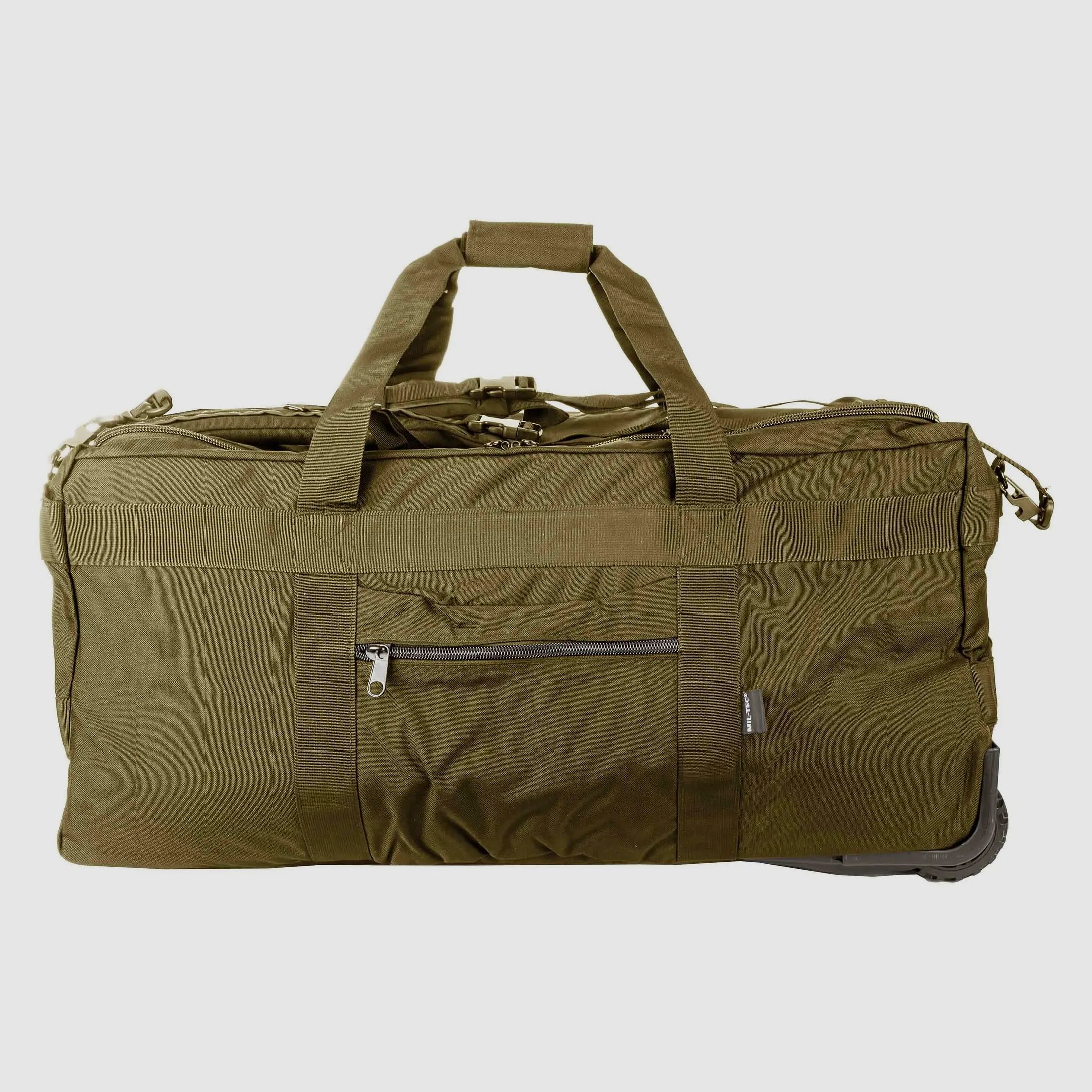 Mil-Tec Gevechtsdragtas met Wielen 118 L - Coyote