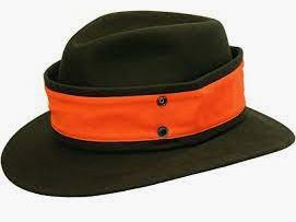 Risa Hutwekstatt chapeau en feutre Large chasseur bandeau de signalisation vert 59