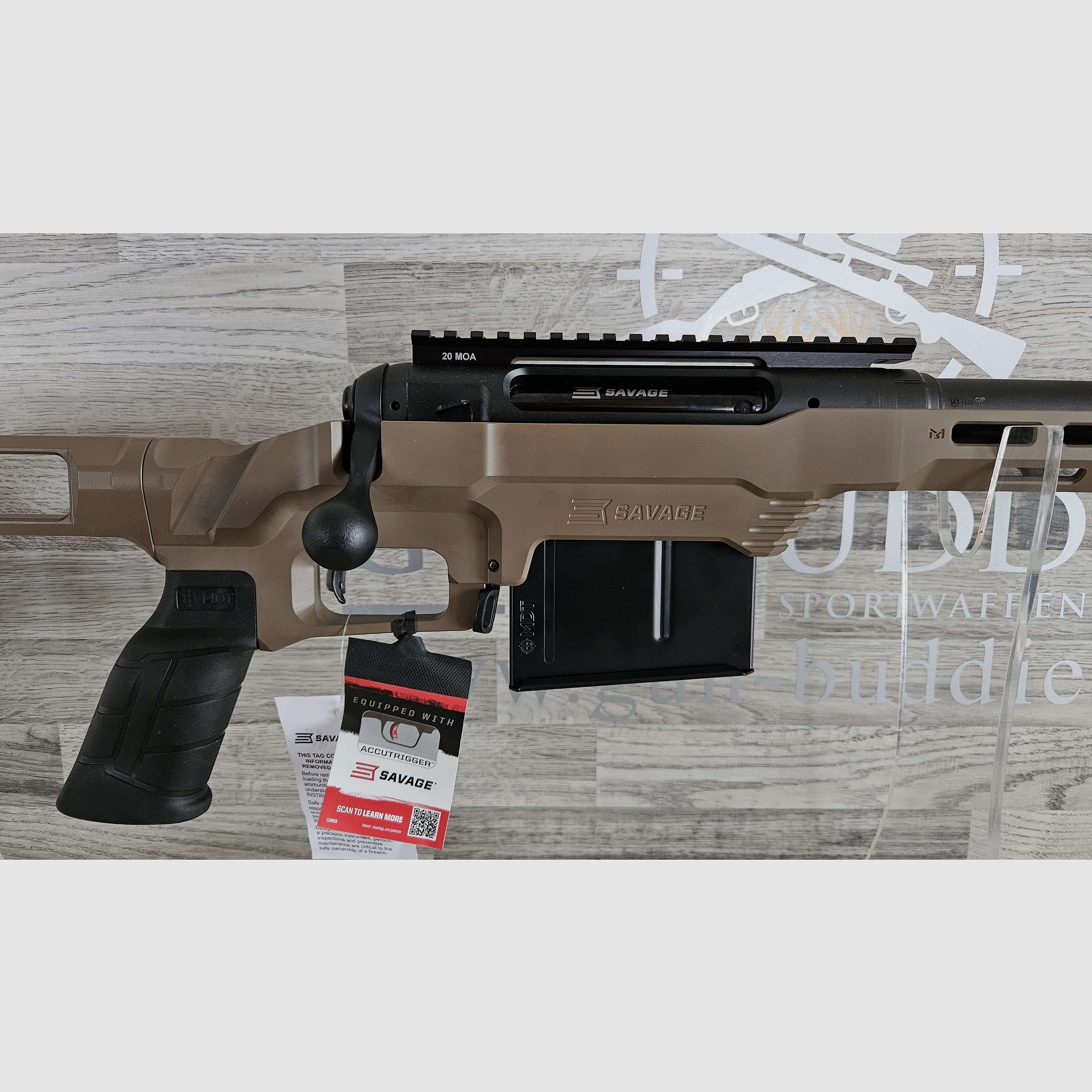 Savage 110 Precision Cal. .338LapuaMagnum 61cm / 24" canna Match 5-R - Nuovo dal commercio specializzato