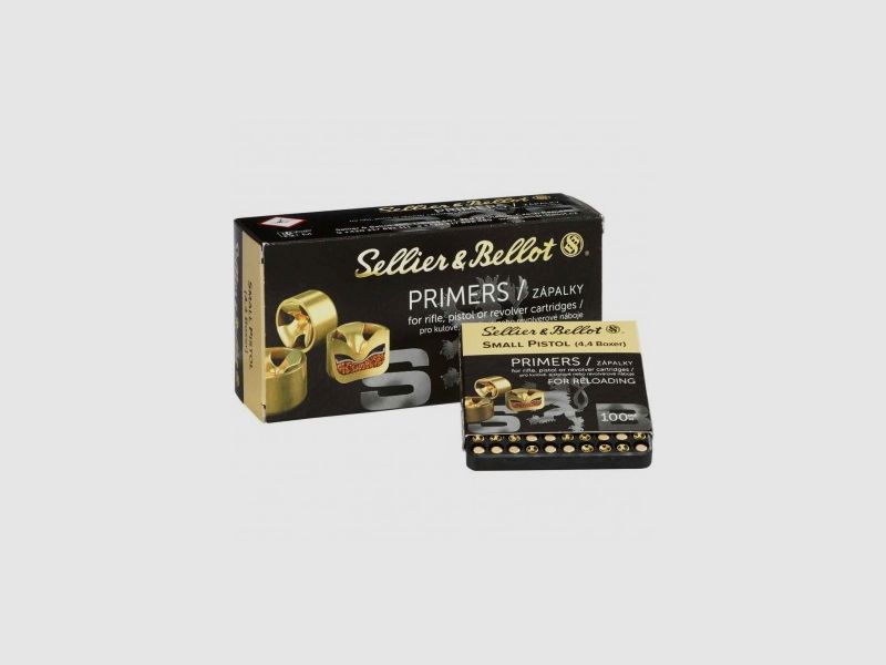Sellier & Bellot Zündhütchen Small Pistol Magnum #SPM01 100 Stück