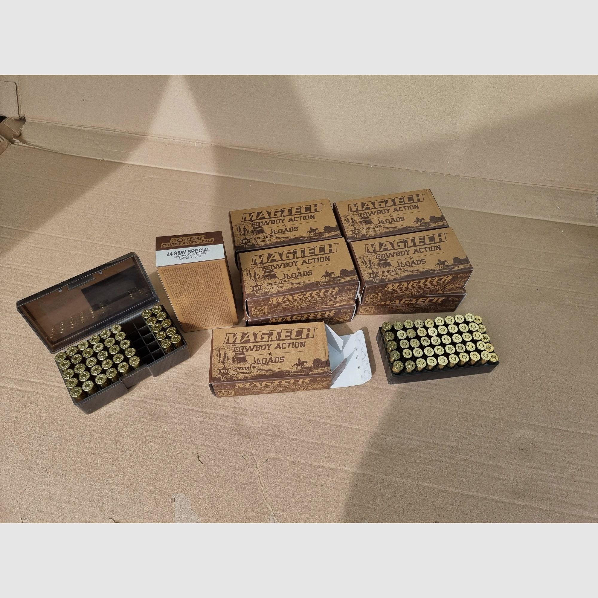 Munition Magtech .44 S&W Special - Cowboy Action Loads - 495 Schuss