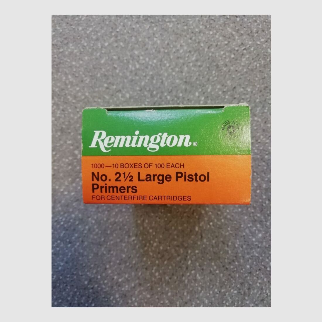 REMINGTON No. 2,5 LARGE PISTOL PRIMERS