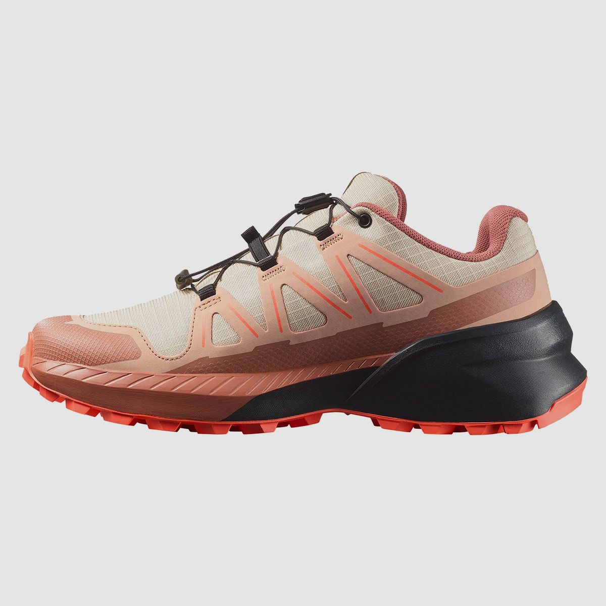 SALOMON – DAMES – SPEEDCROSS PEAK W Tender Peach / Burlwood / Fusion Coral, afbeelding 4 van 6