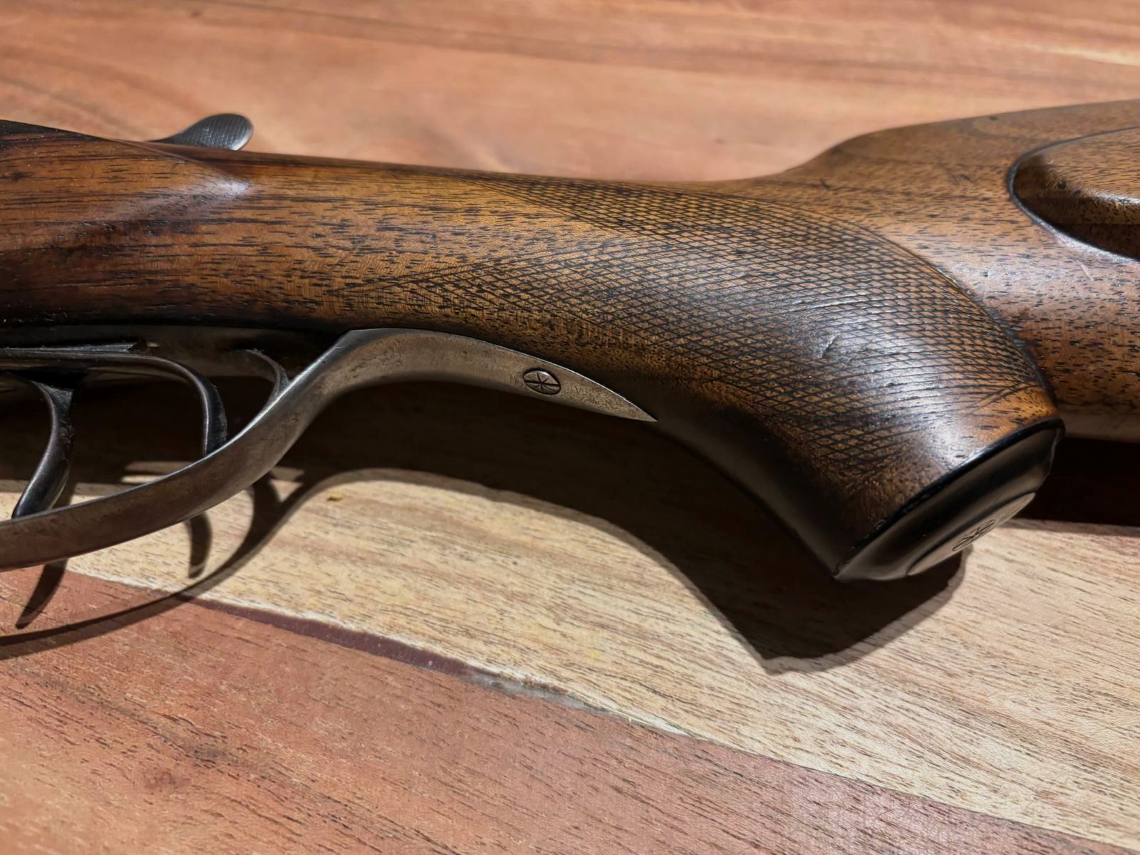 DF   Double-barrel shotgun Simson Suhl cal.  16/70  with double trigger