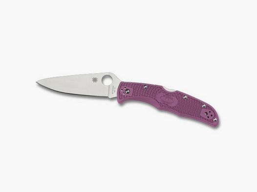 Navaja Spyderco Endura 4 FRN Flat PÚRPURA Liso