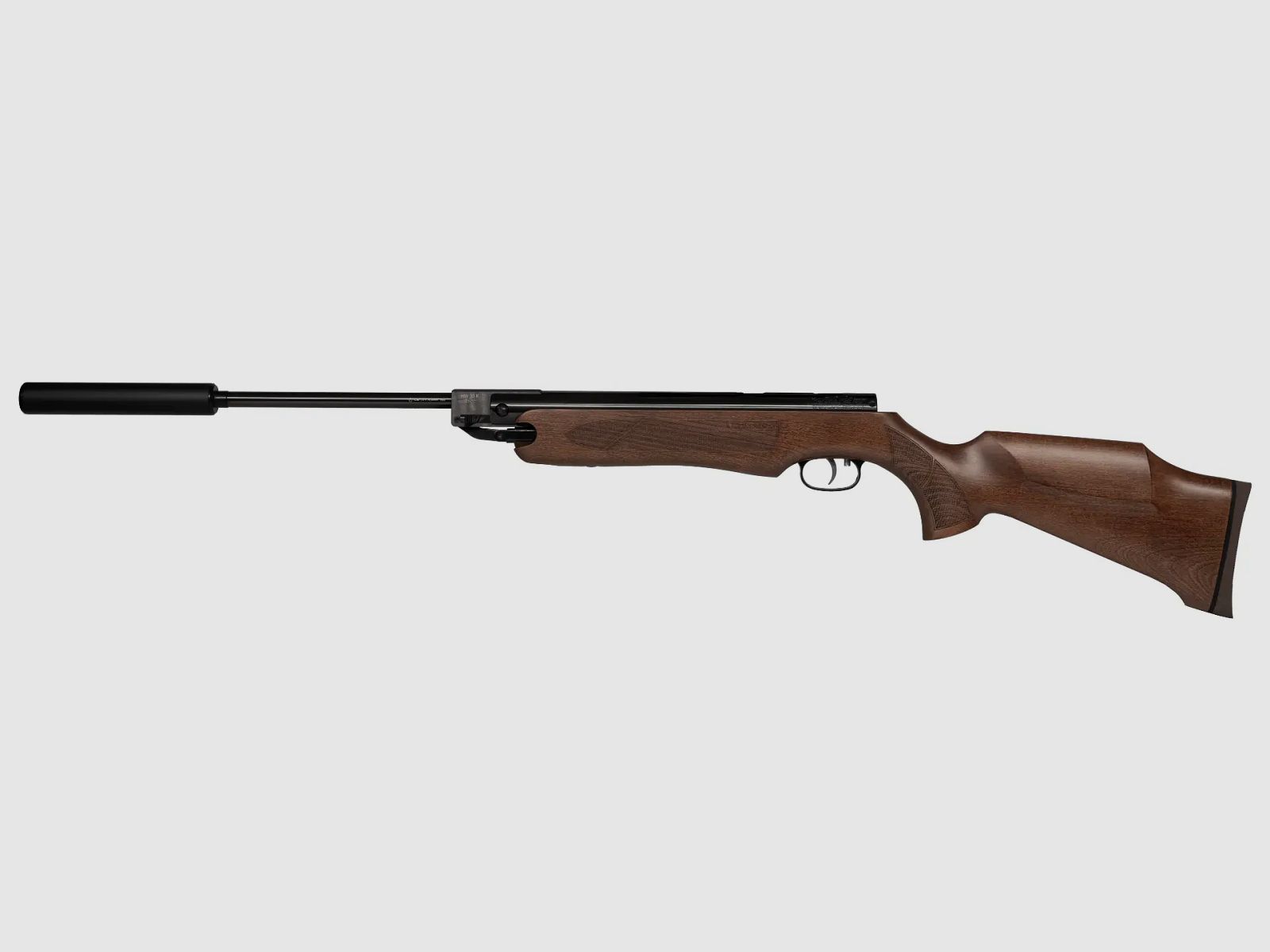 Weihrauch HW 35 Weitschussluftgewehr mit Schalldämpfer