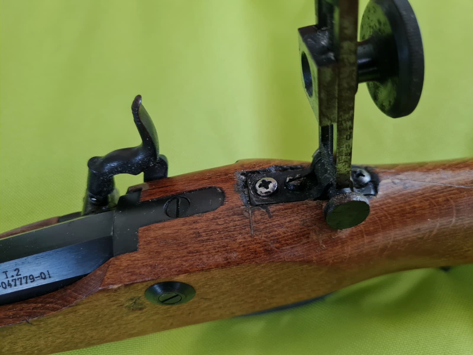 Vorderlader Perkussionsgeweer DIKKAR Mountain Rifle Kal. 45