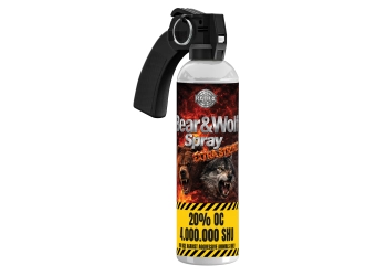 Gaz pieprzowy Radex Bear&Wolf Spray 400 ml chmura