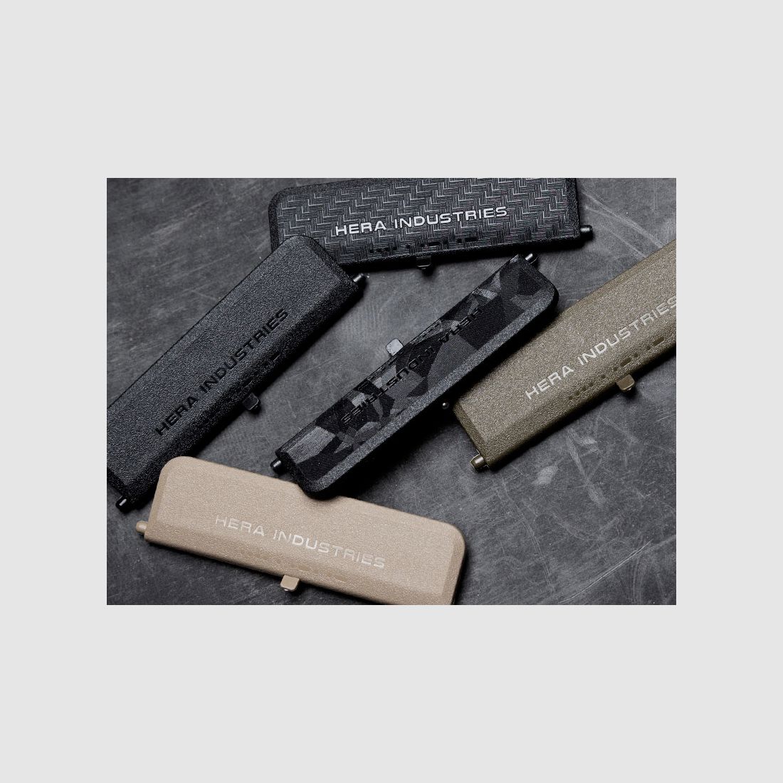 HERA ARMS AR10 Dust Cover, nueva generación negra
