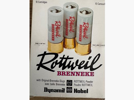 Munition Brenneke 