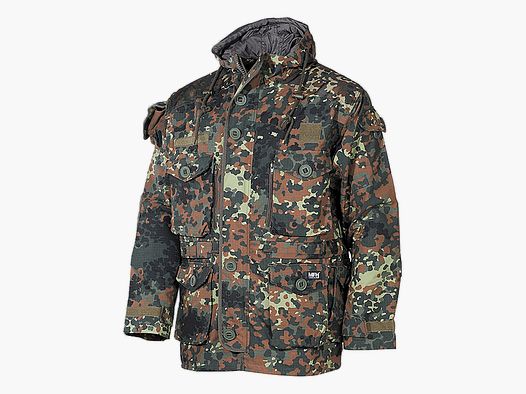 MFH-Defence MFH Kommandojacke Smock Rip Stop flecktarn
