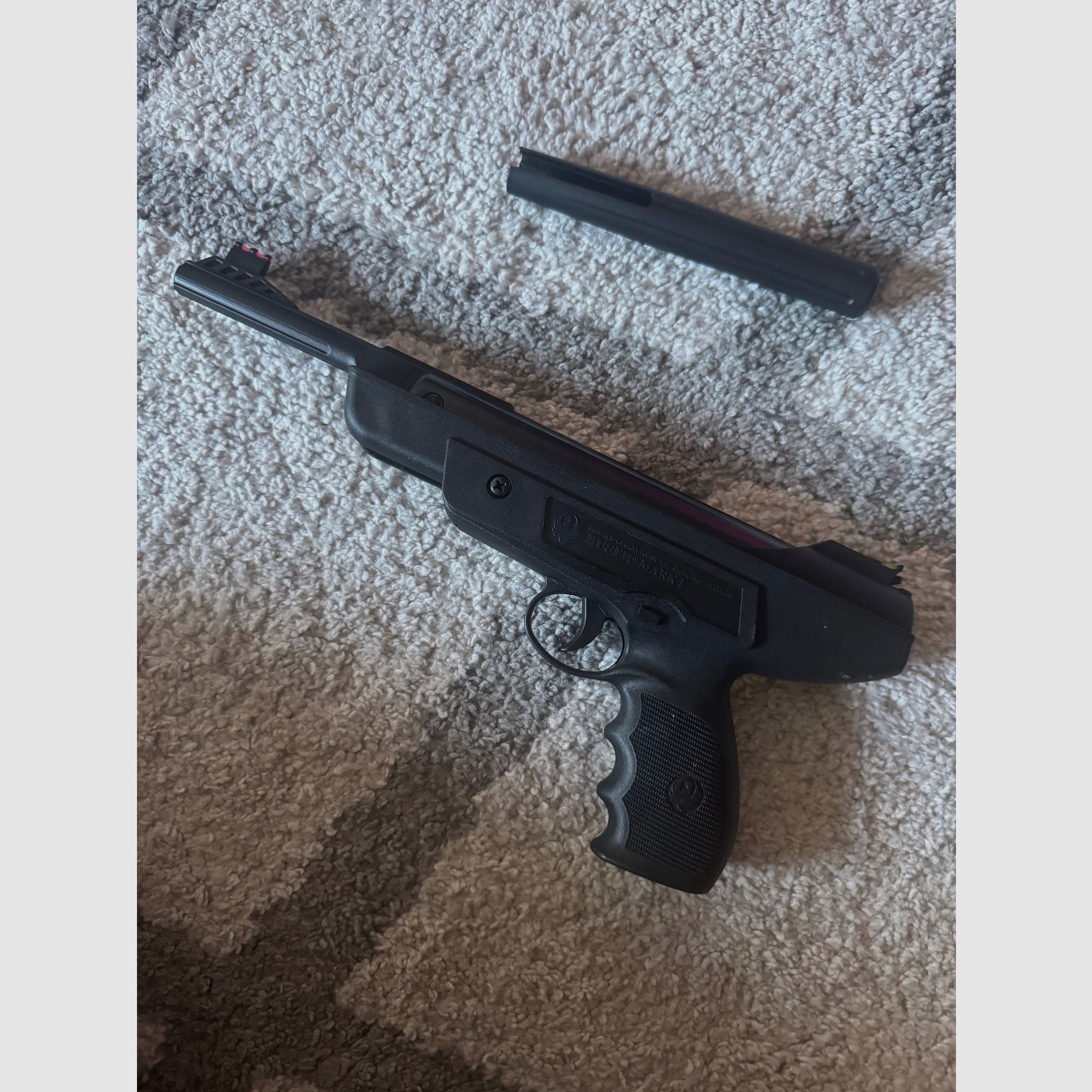 Ruger Mark 1 Luftpistole 4,5mm Top Zustand 