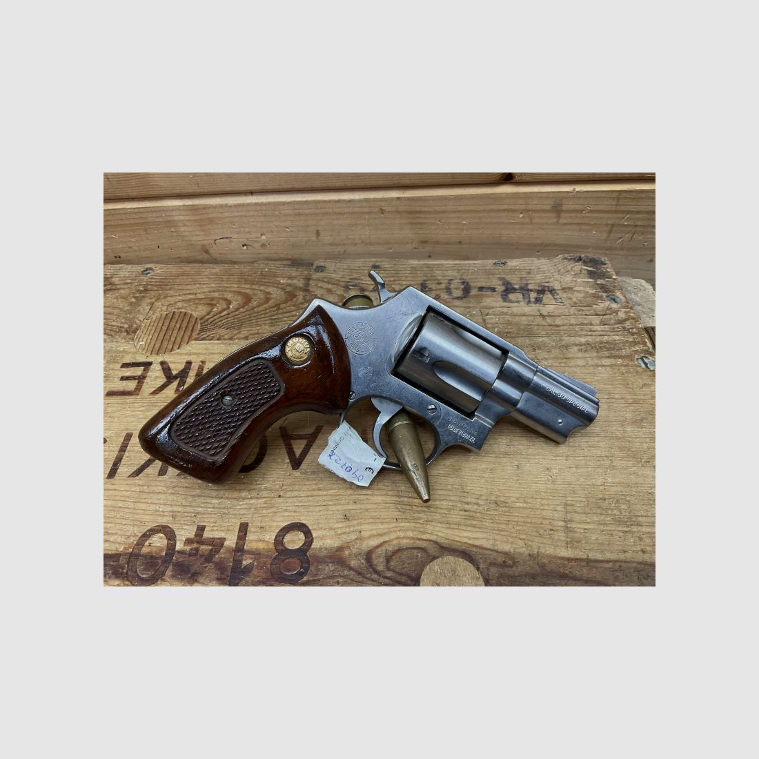 Revolver Stupsnase Taurus Brasil Mod.373, Kal..38Spezial 2Zoll, Stainless!!!