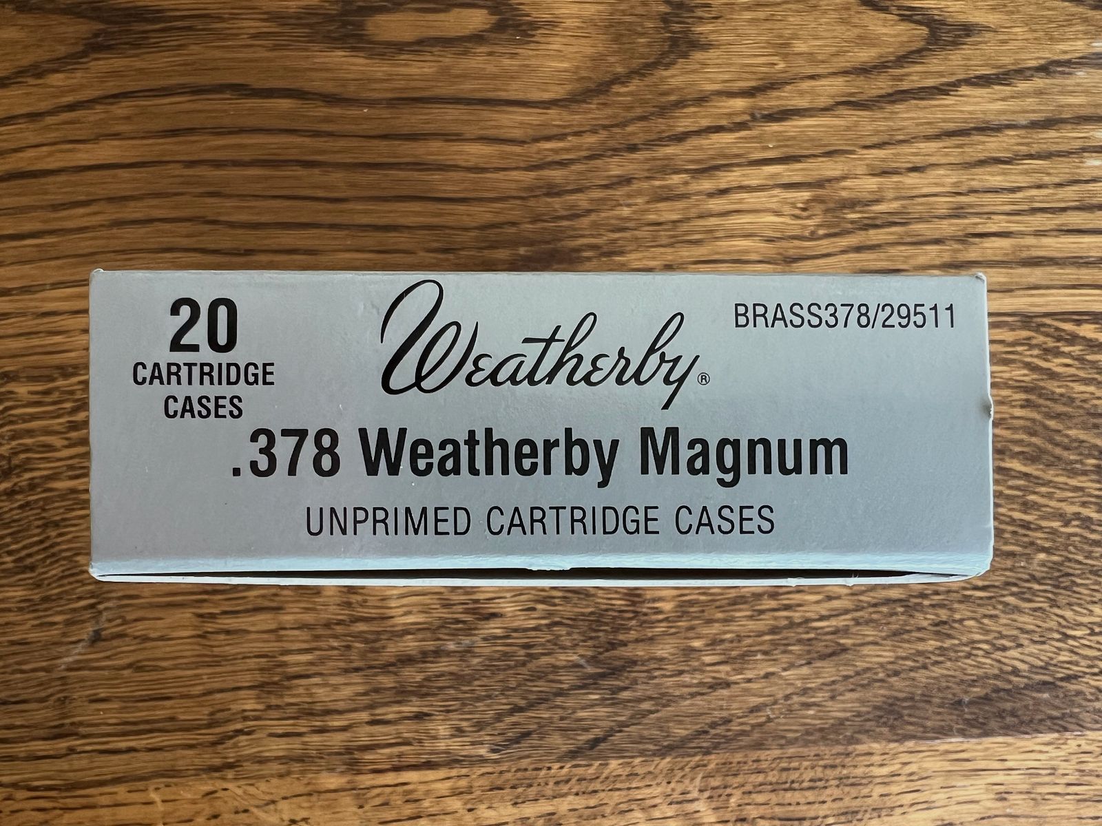 Hülsen .378 Weatherby Magnum