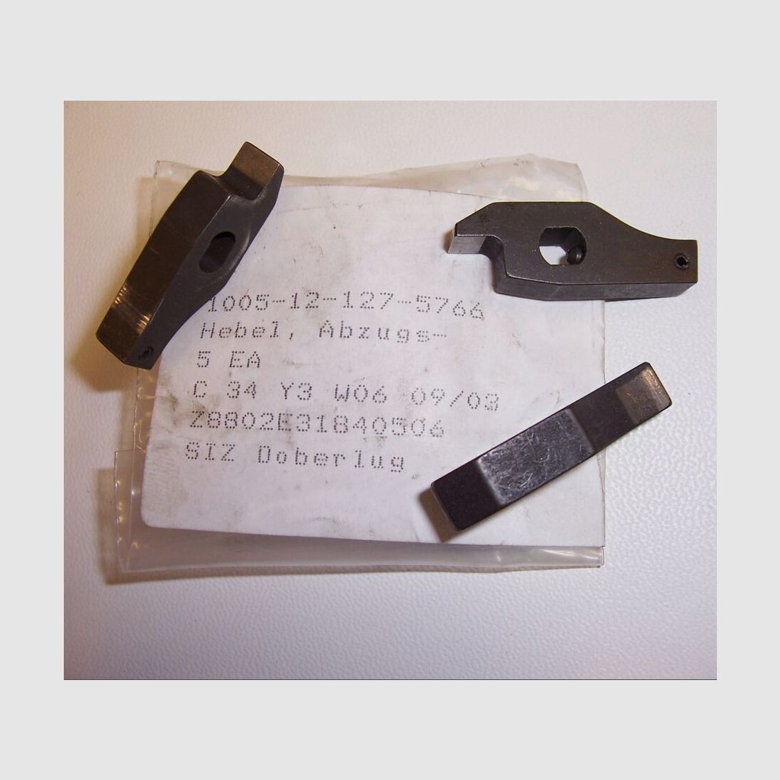 Lever trigger group NEW for G3 from SIZ Doberlug