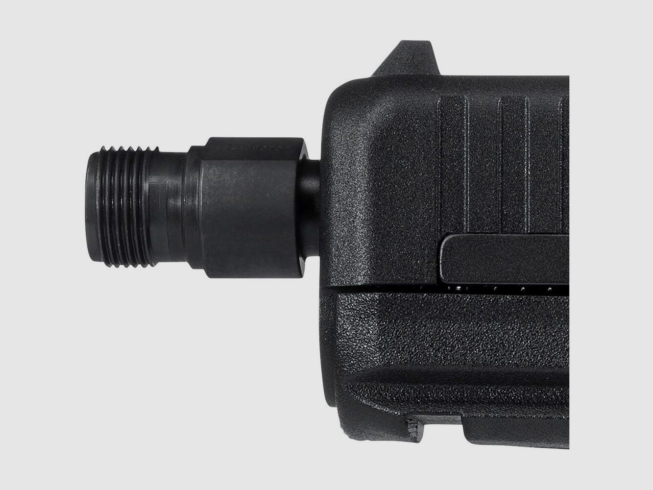 Glock 44 pistol with threaded barrel