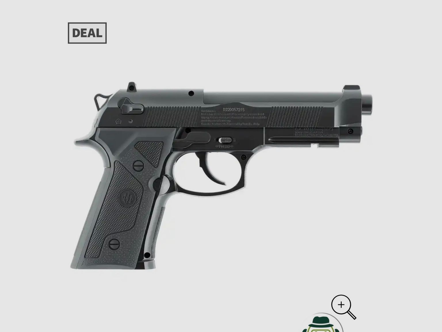 Beretta CO2 Elite II 4.5 mm (3.0 Joule) Neu mit Kugel und Brille